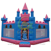 inflatable princess bouncy castle